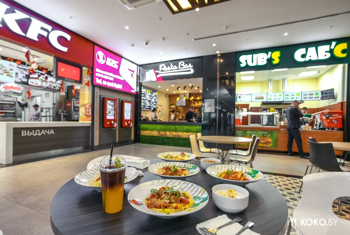 Заведения: Новый «Pasta Bar» с крафтовой пастой и винишком в торговом центре «Galleria Minsk»