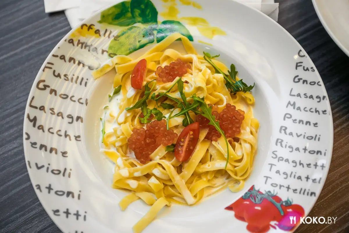 Заведения: Новый «Pasta Bar» с крафтовой пастой и винишком в торговом центре «Galleria Minsk»
