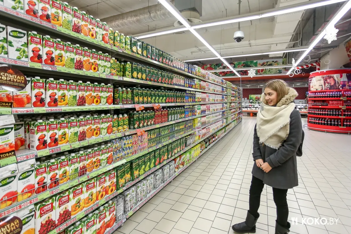 Фудхантинг: Тестим под сосиску в тесте сок «Sun Smile» белорусского производства с элементами витаминов