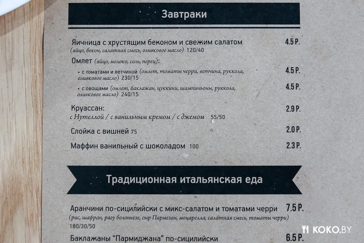 Заведения: В «Dana Mall» открылось приличное кафе с доступной итальянской кухней и домашним вином