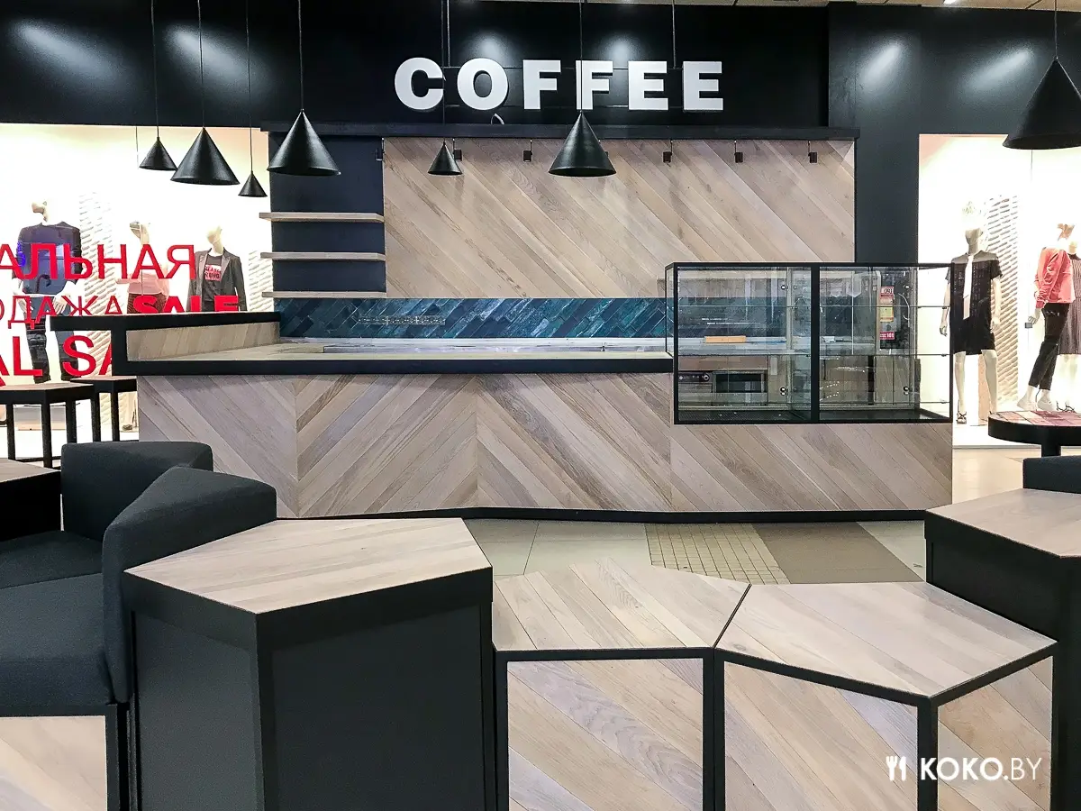 Заведения: Кофейня «Lavazza Club» откроется на втором этаже торгового центра «Корона Замок»